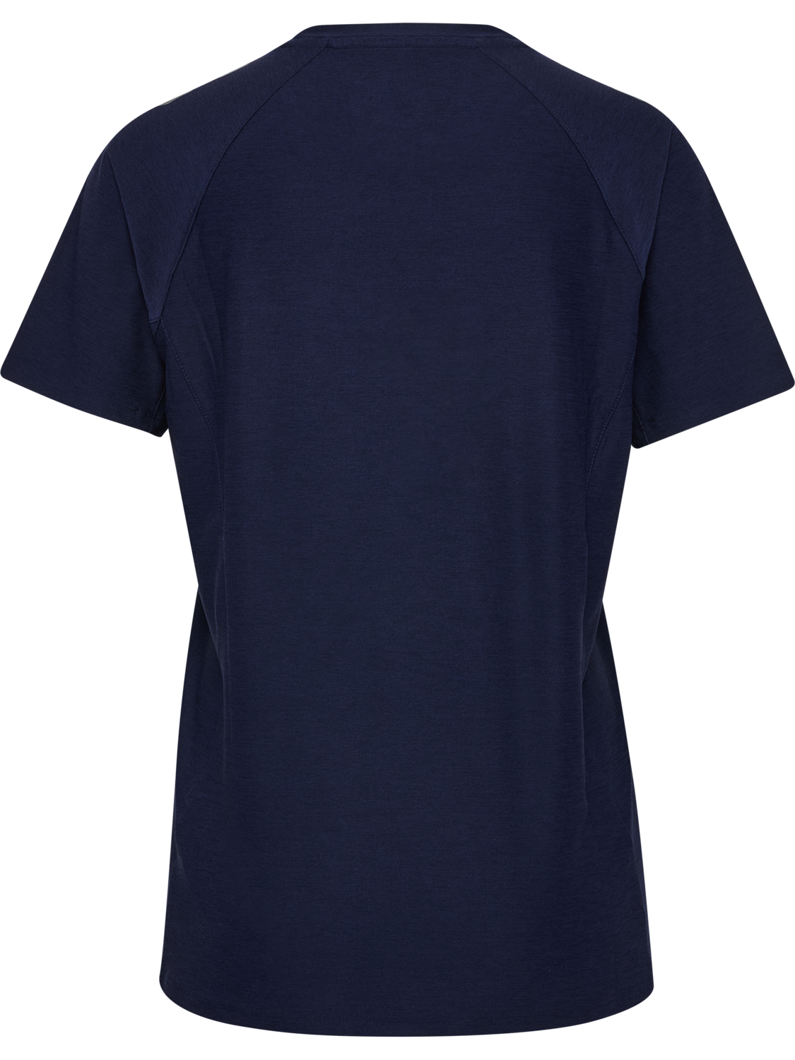 hmlCIMA 2.0 JERSEY S/S WOMAN, MARINE MELANGE, packshot