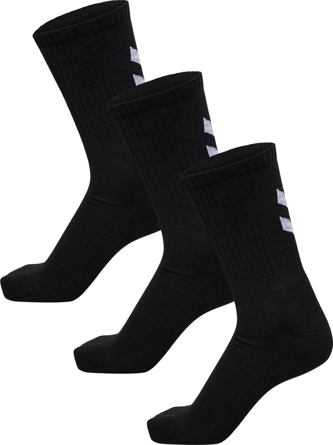 hml3-PACK SOCKS CHEVRONS, BLACK, packshot
