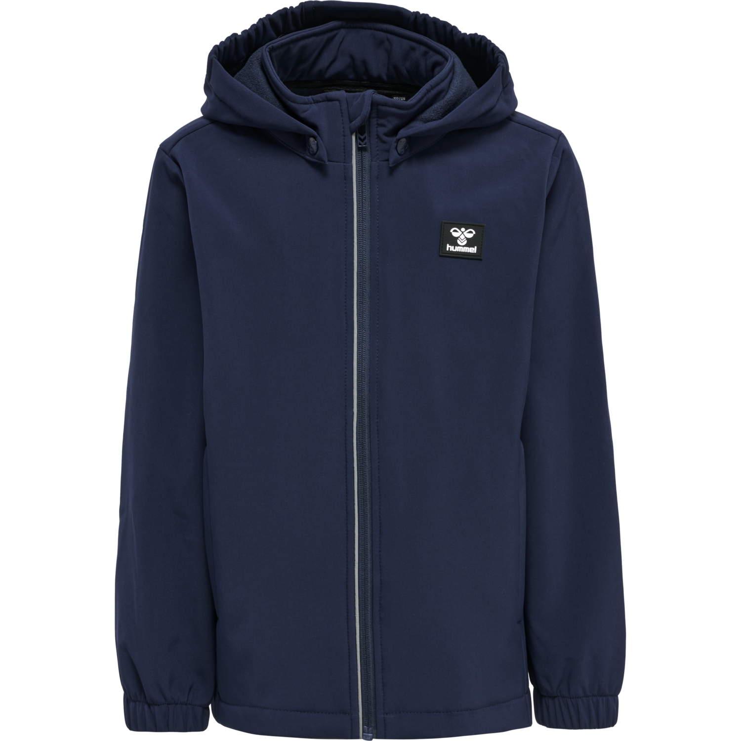 hmlMARS SOFTSHELL JACKET, BLACK IRIS, packshot