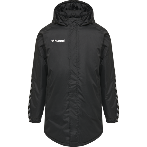 hmlAUTHENTIC BENCH JACKET, BLACK/WHITE hmlAUTHENTIC BENCH JACKET, BLACK/WHITE, packshot
