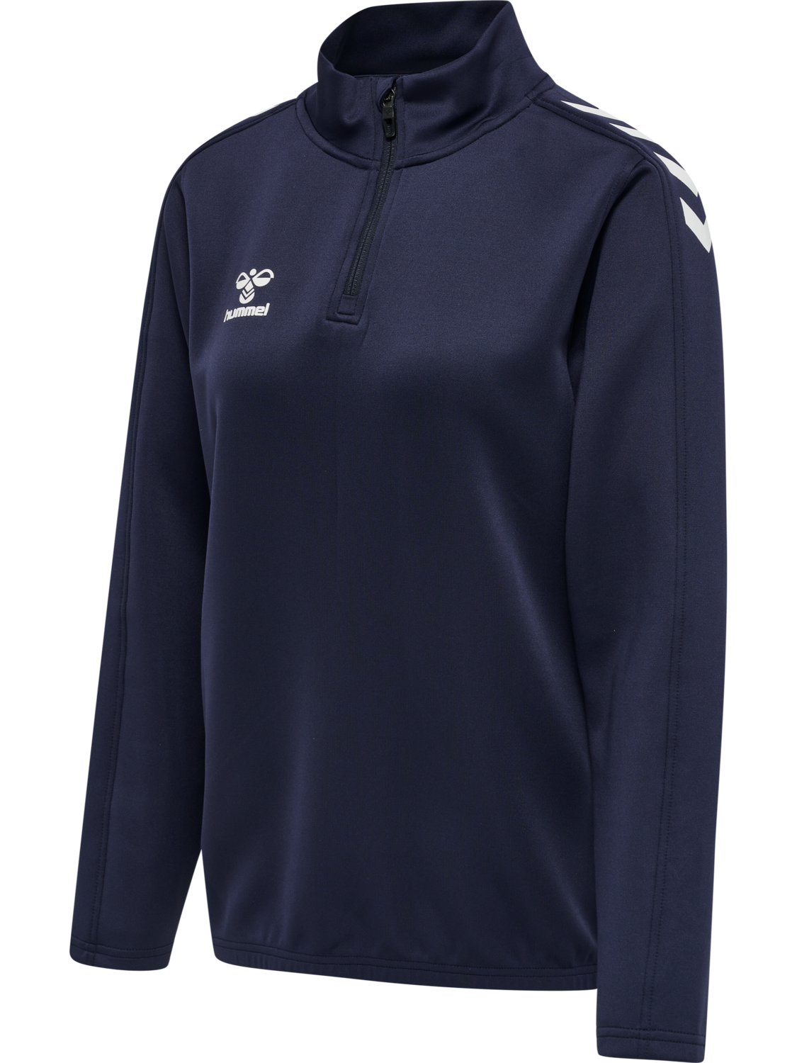 hmlCORE XK HALF ZIP SWEAT WOMAN, MARINE, packshot