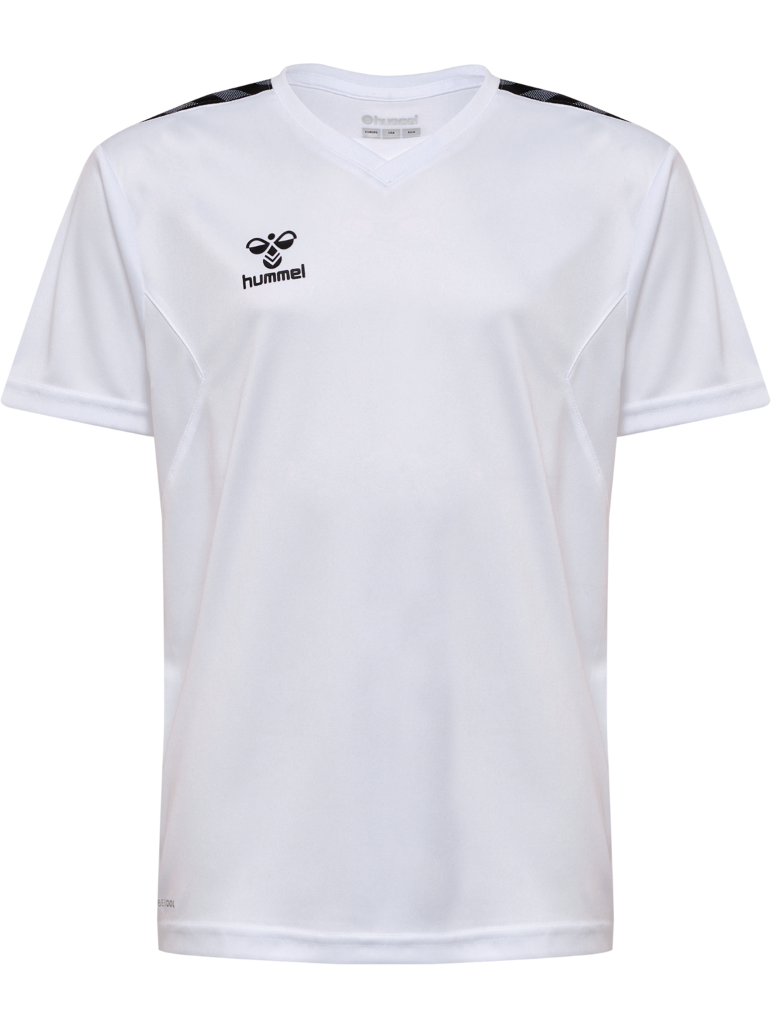 hmlAUTHENTIC PL JERSEY S/S KIDS, WHITE, packshot