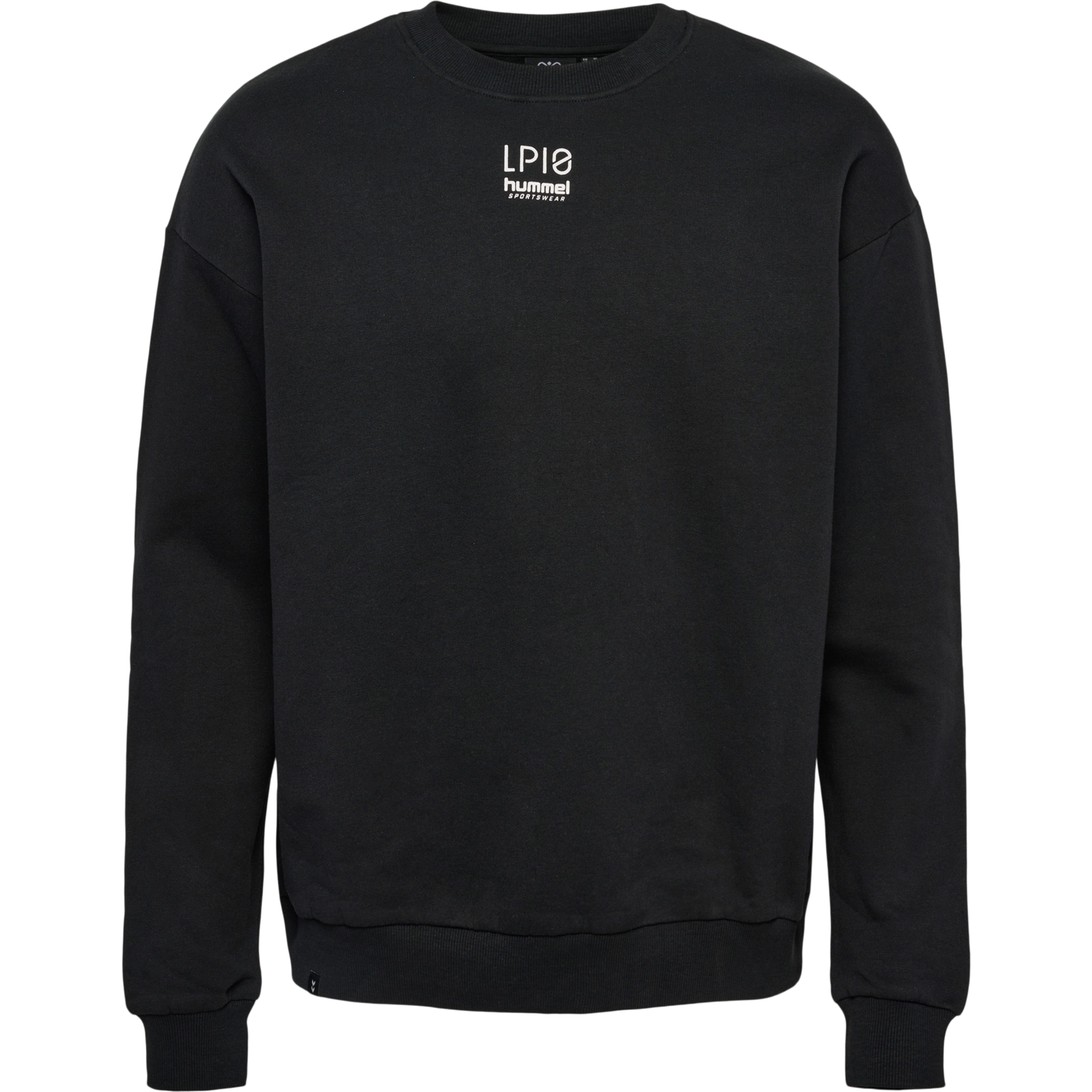 hmlLP10 BOXY SWEATSHIRT, BLACK, packshot
