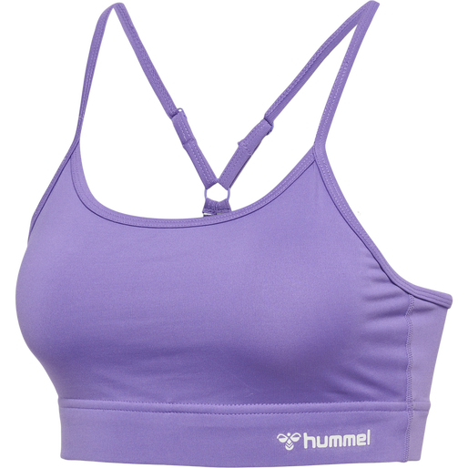 hmlMT CHIPO PADDED SPORTS BRA, PAISLEY PURPLE, packshot