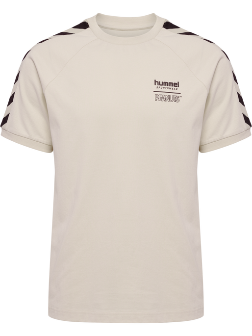 hmlARCHIVE T-SHIRT S/S PEANUTS, WHITECAP GRAY, packshot