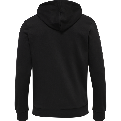 hmlLEGACY HOODIE, BLACK, packshot