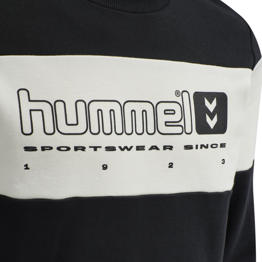 hmlLGC MUSA SWEATSHIRT, BLACK, packshot