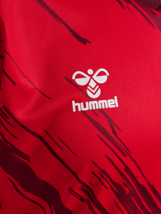 hmlMATCH TRIUMPH JERSEY S/S, TRUE RED/ZINFANDEL, packshot