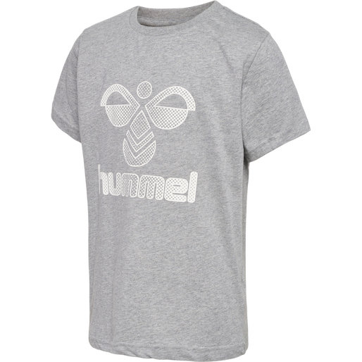 hmlPROUD T-SHIRT S/S, GREY MELANGE hmlPROUD T-SHIRT S/S, GREY MELANGE, packshot