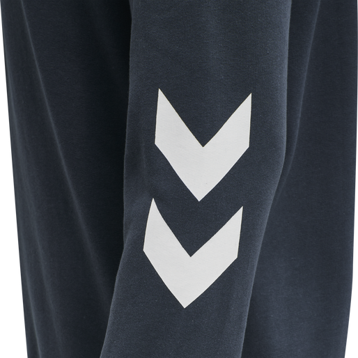 hmlLEGACY ZIP HOODIE, BLUE NIGHTS, packshot