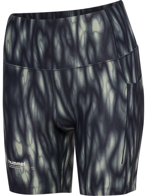 hmlHIIT AOP INTENSITY SHORT TIGHTS, SEAGRASS hmlHIIT AOP INTENSITY SHORT TIGHTS, SEAGRASS, packshot