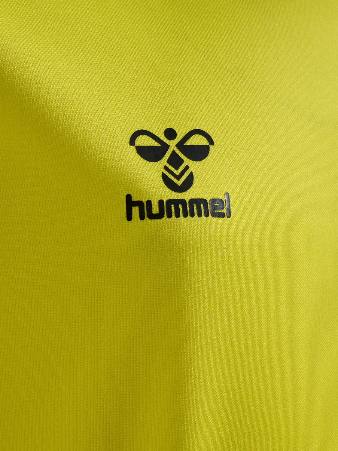 hmlESSENTIAL JERSEY S/S KIDS, BLAZING YELLOW, packshot