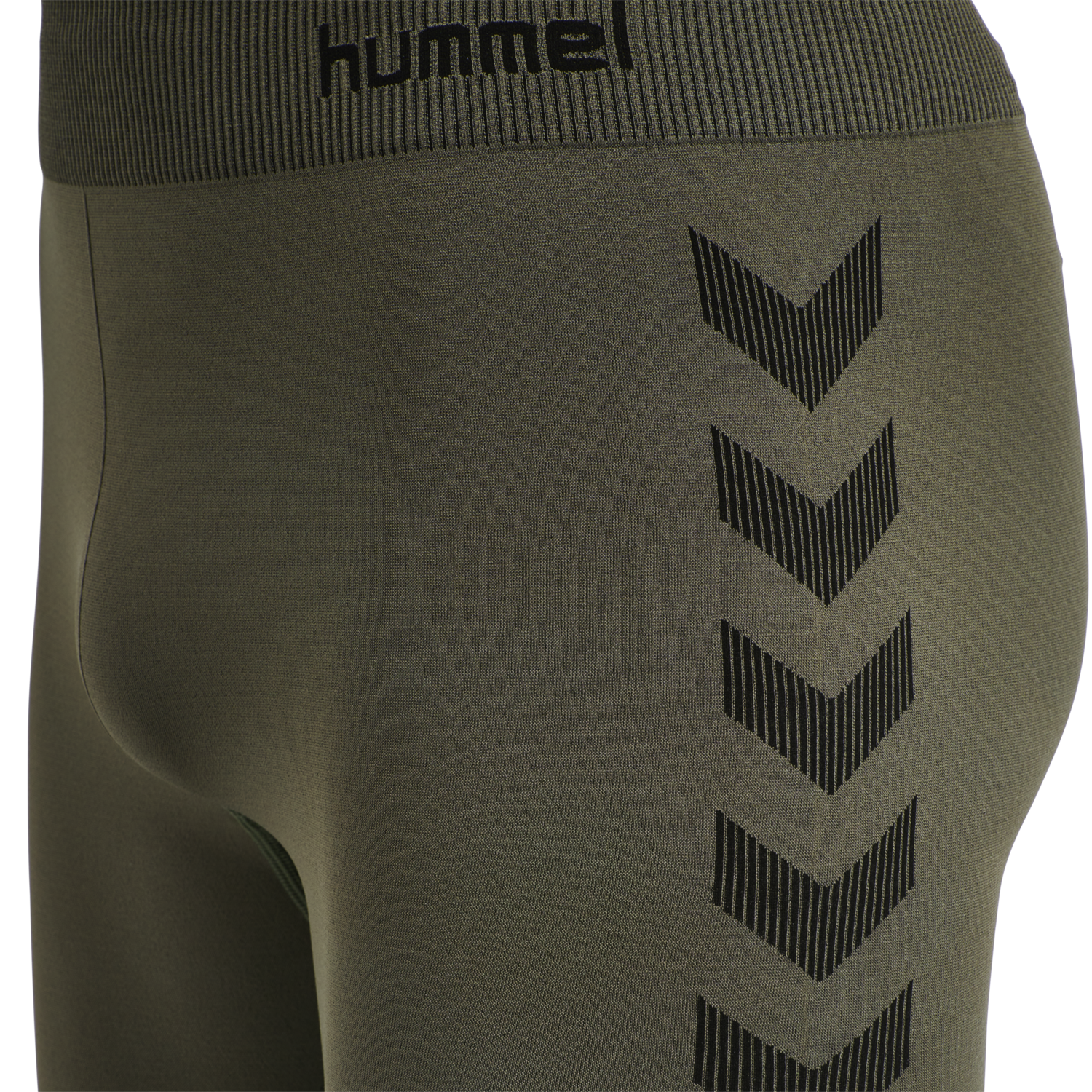 HUMMEL FIRST SEAMLESS TR SHT TIGHTS, GRAPE LEAF, packshot