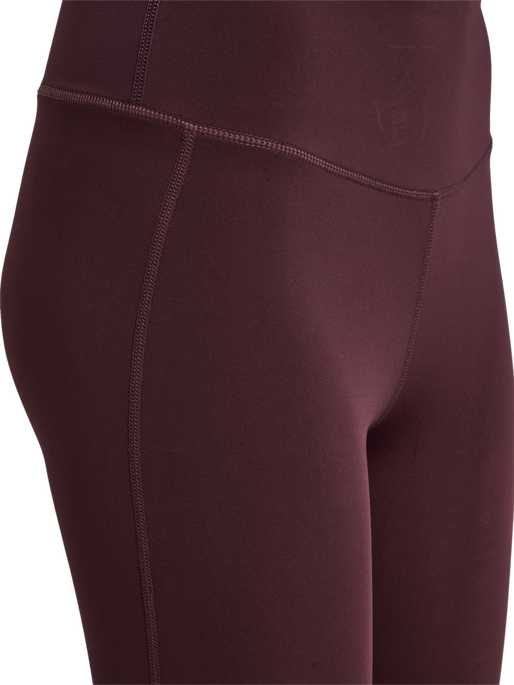 hmlPULSE HIGH WAIST TIGHTS, FUDGE hmlPULSE HIGH WAIST TIGHTS, FUDGE, packshot