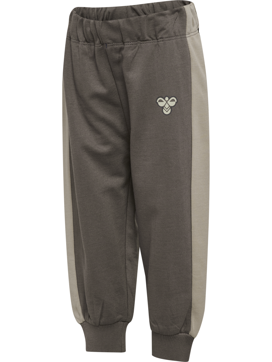hmlMINI LOOSE BLOCK ADJ WAIST PANTS, DARK GULL GRAY, packshot