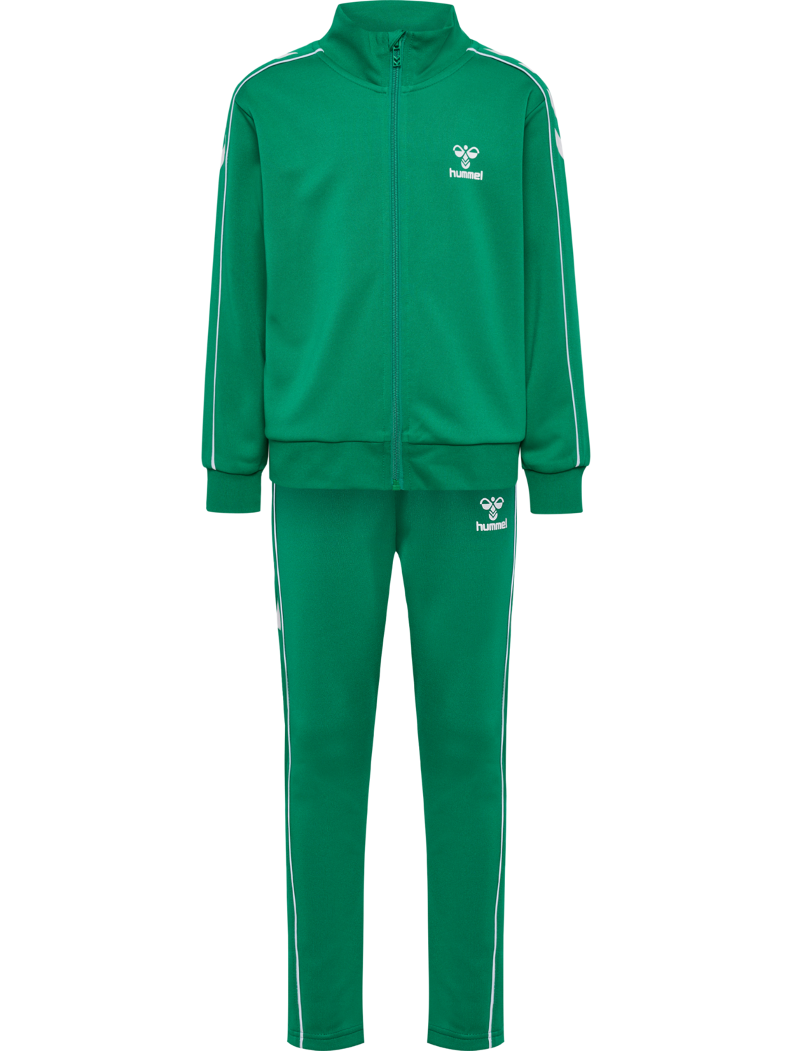 hmlTRACK TRACKSUIT, PEPPER GREEN, packshot
