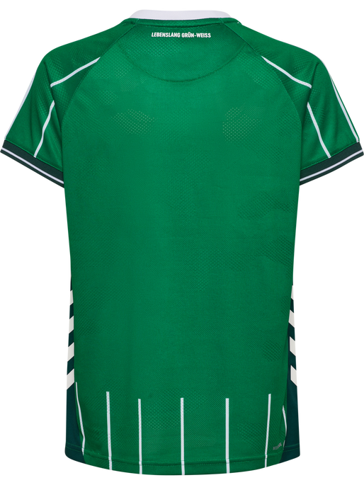 WER 25/26 HOME JERSEY S/S KIDS, ABUNDANT GREEN WER 25/26 HOME JERSEY S/S KIDS, ABUNDANT GREEN, packshot