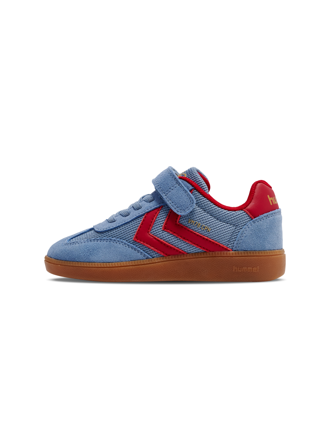 VM78 CPH JR, FADED DENIM/CRIMSON, packshot