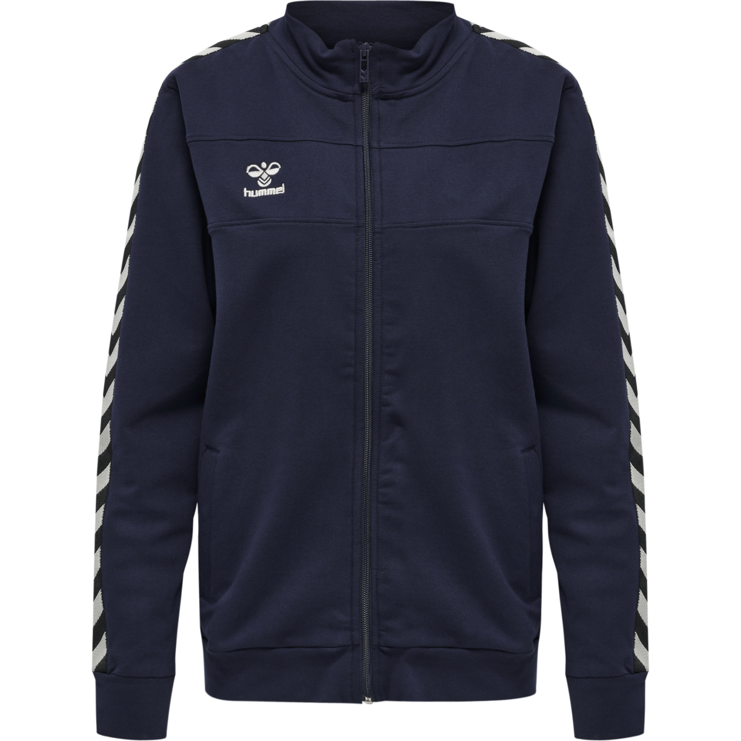 hmlMOVE CLASSIC ZIP JACKET WOMAN, MARINE, packshot