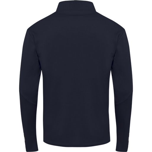 hmlAUTHENTIC HALF ZIP SWEATSHIRT, MARINE, packshot