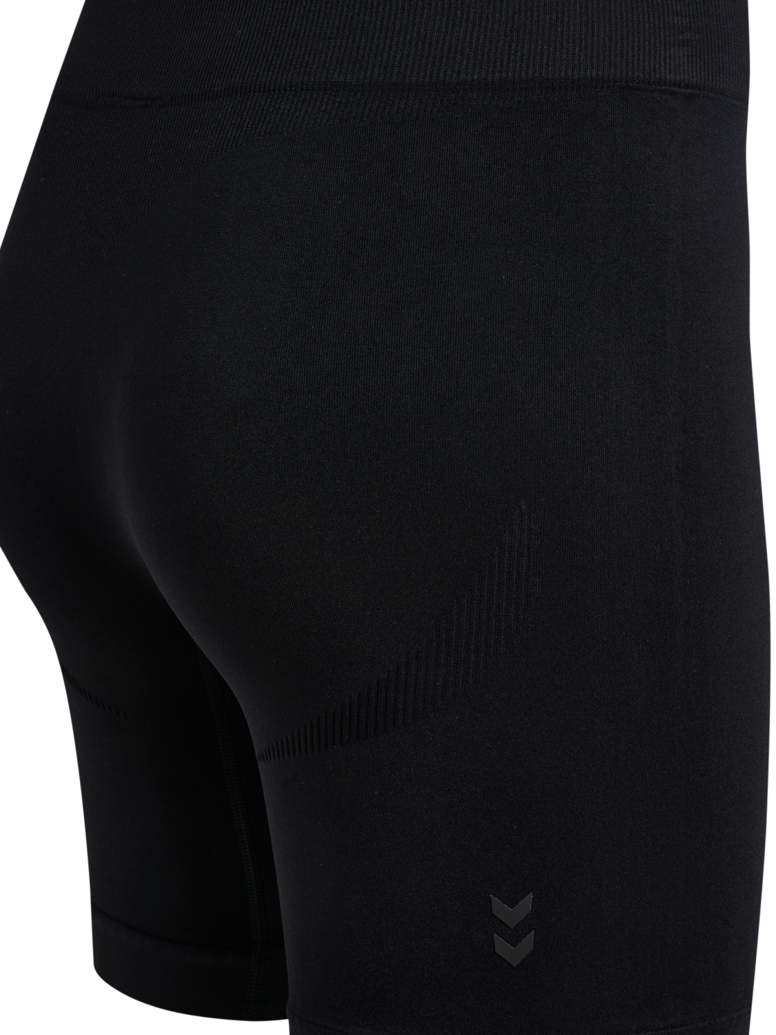 hmlFLOW SHORT TIGHTS, BLACK, packshot
