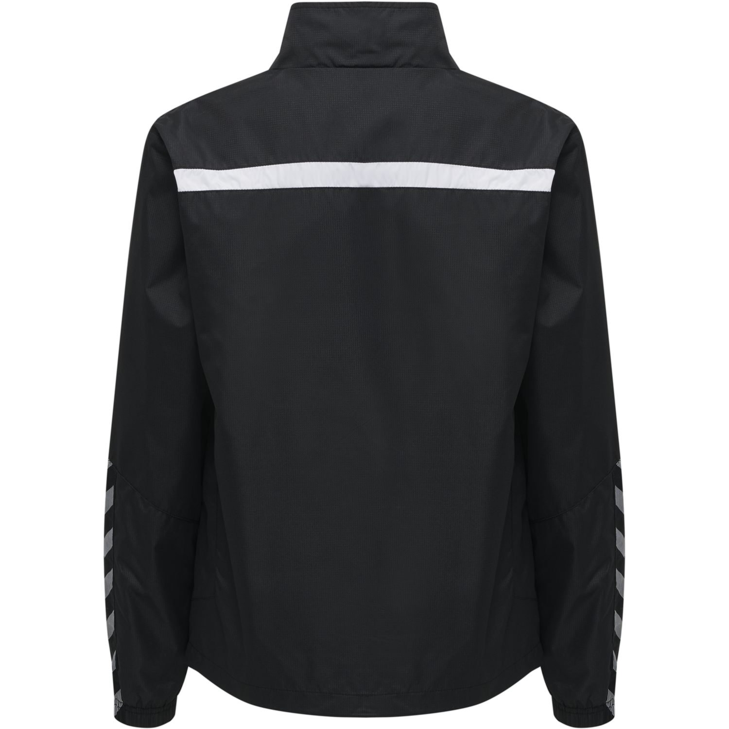 hmlAUTHENTIC TRAINING JACKET, BLACK/WHITE, packshot
