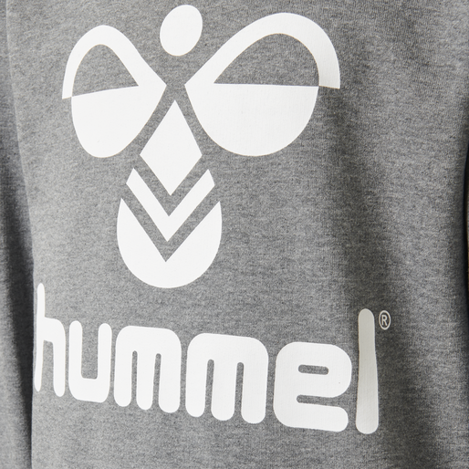 hmlDOS SWEATSHIRT, MEDIUM MELANGE hmlDOS SWEATSHIRT, MEDIUM MELANGE, packshot