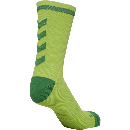 ELITE INDOOR SOCK LOW PA, DARK CITRON/MYRTLE, packshot