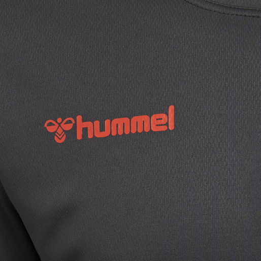 hmlAUTHENTIC POLY JERSEY L/S, ASPHALT hmlAUTHENTIC POLY JERSEY L/S, ASPHALT, packshot