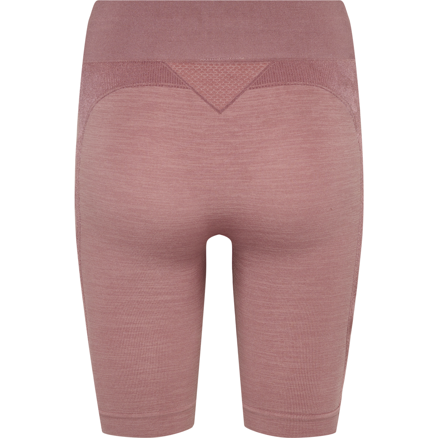 hmlCLEA SEAMLESS CYCLING SHORTS, WOODROSE/ROSE TAUPE MELANGE, packshot