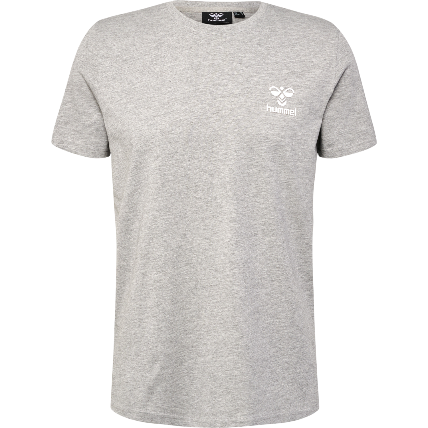 hmlICONS T-SHIRT, GREY MELANGE, packshot