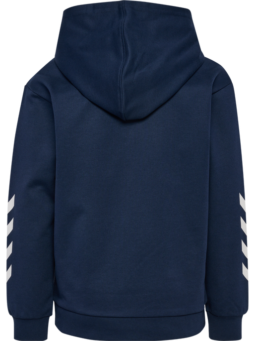 hmlJR LOGO HOODIE, DRESS BLUES, packshot