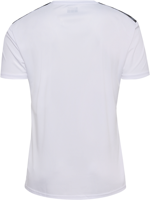 hmlAUTHENTIC PL JERSEY S/S, WHITE/TRUE BLUE, packshot