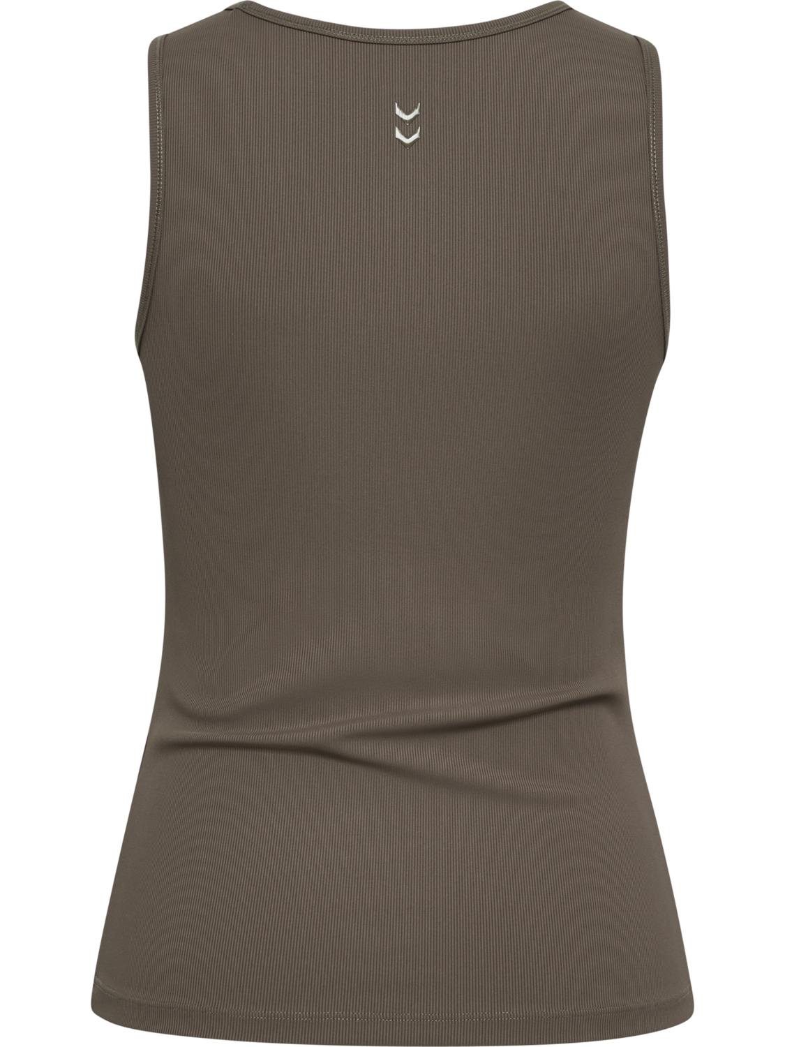 hmlPRIMA RIB TANK TOP, MAJOR BROWN, packshot