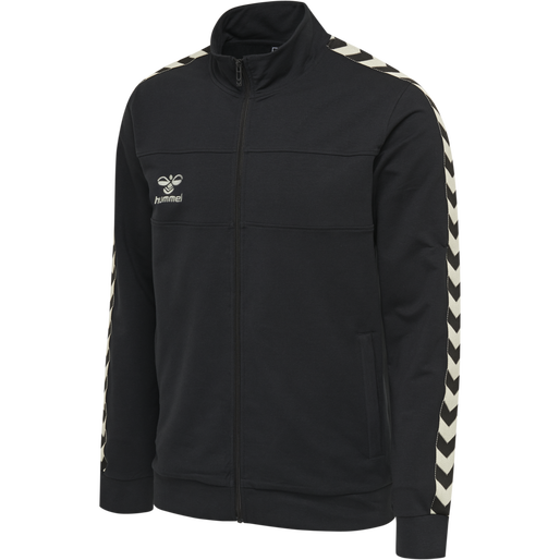 hmlMOVE CLASSIC ZIP JACKET, BLACK, packshot