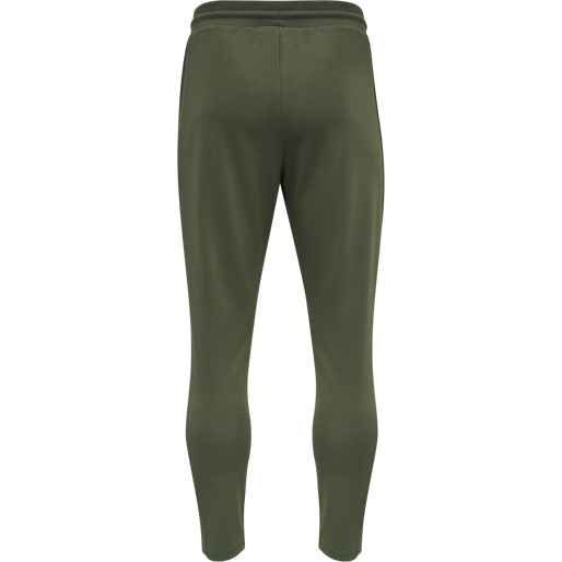hmlLEGACY POLY TAPERED PANTS, BEETLE hmlLEGACY POLY TAPERED PANTS, BEETLE, packshot