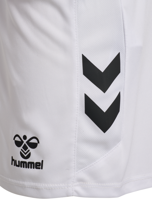 hmlMATCH SHORTS KIDS, WHITE/BLACK, packshot