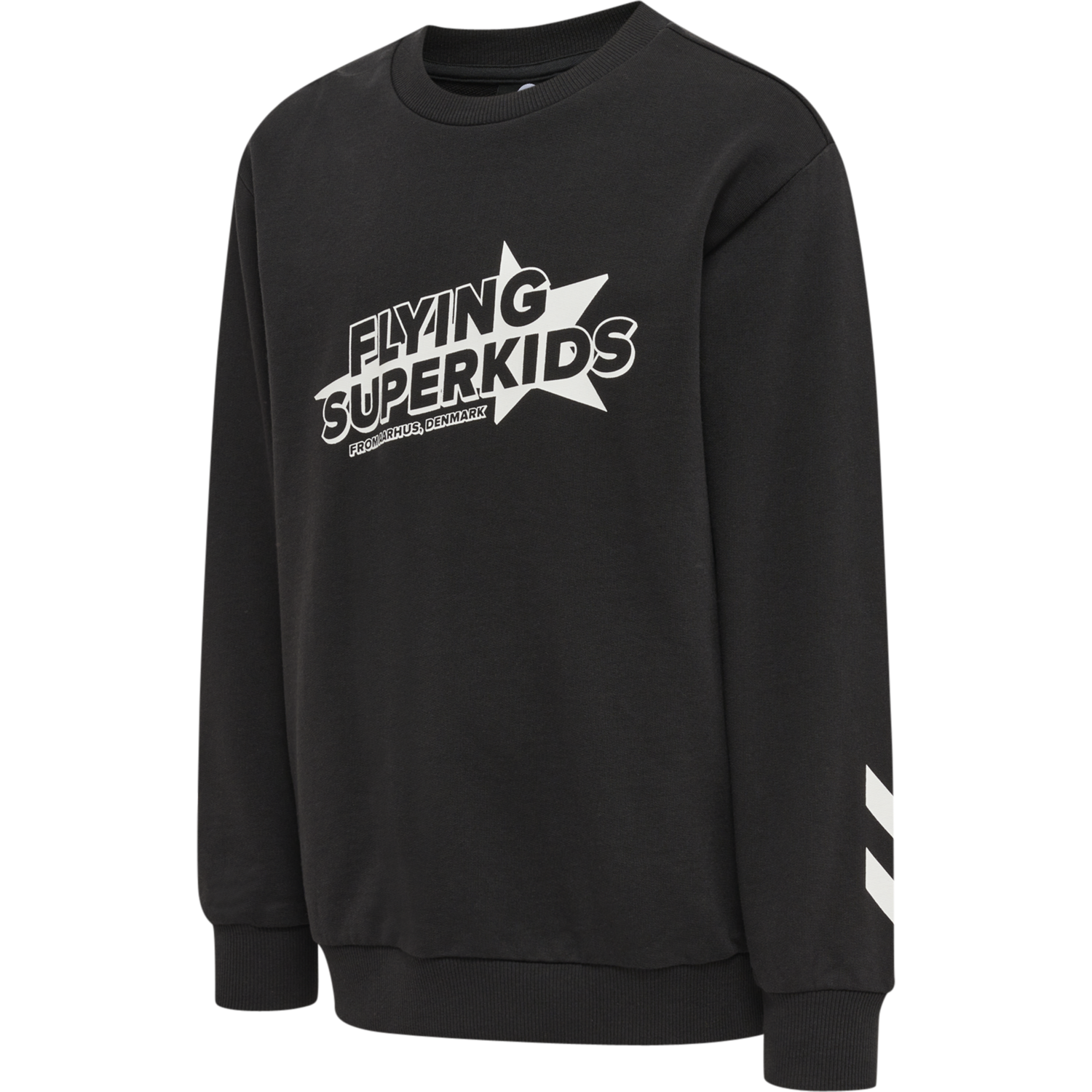 hmlFLYING SPRING TRACKSUIT, BLACK, packshot