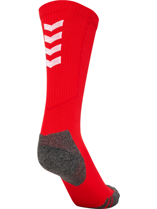 hmlPRO TRAINING SOCKS HIGH, TRUE RED/WHITE hmlPRO TRAINING SOCKS HIGH, TRUE RED/WHITE, packshot