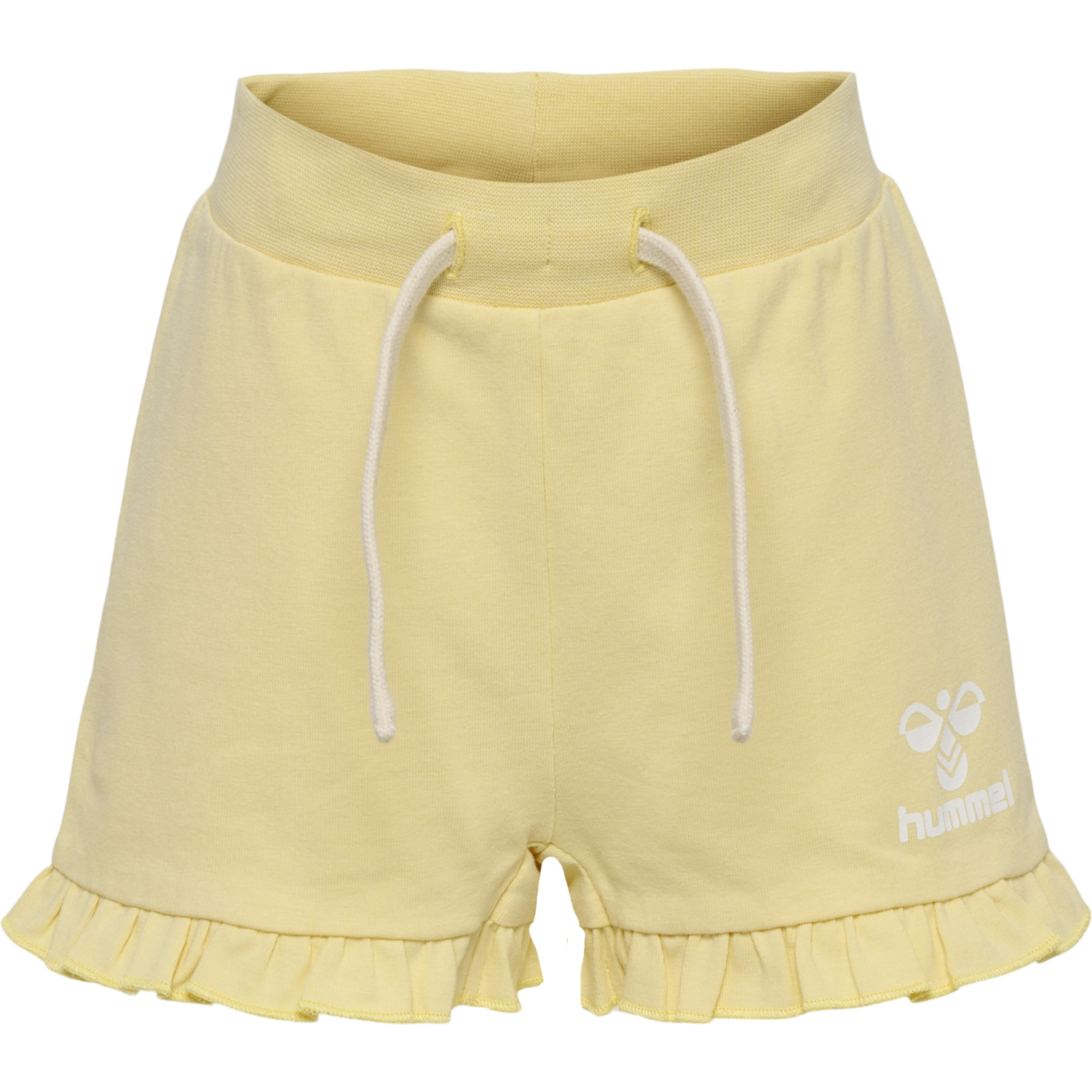 hmlDREAM RUFFLE SHORTS, ITALIAN STRAW, packshot