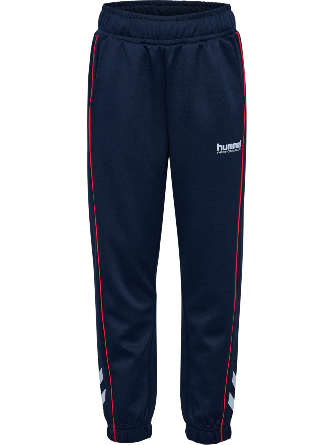 hmlJR INTERLOCK ADJUST PANTS, DRESS BLUES, packshot