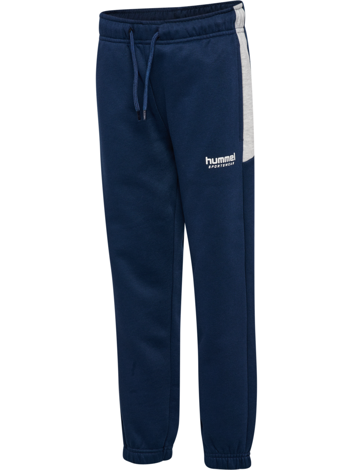 hmlJR LOOSE BLOCKED SWEATPANT, DRESS BLUES, packshot