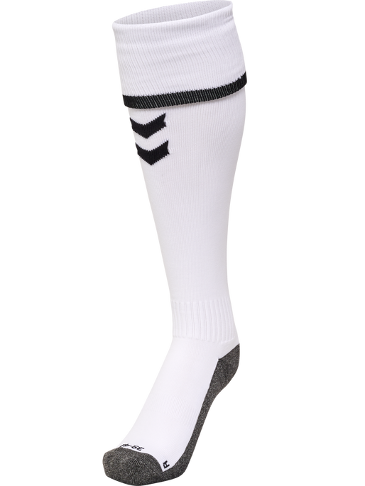 hmlCORE FOOTBALL SOCKS, WHITE/BLACK hmlCORE FOOTBALL SOCKS, WHITE/BLACK, packshot