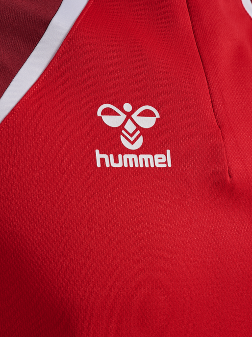 hmlLEAD 2.0 HALF ZIP, TRUE RED/MAROON hmlLEAD 2.0 HALF ZIP, TRUE RED/MAROON, packshot