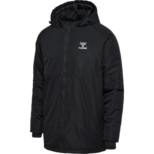 hmlLGC NICKY PUFF JACKET, BLACK hmlLGC NICKY PUFF JACKET, BLACK, packshot