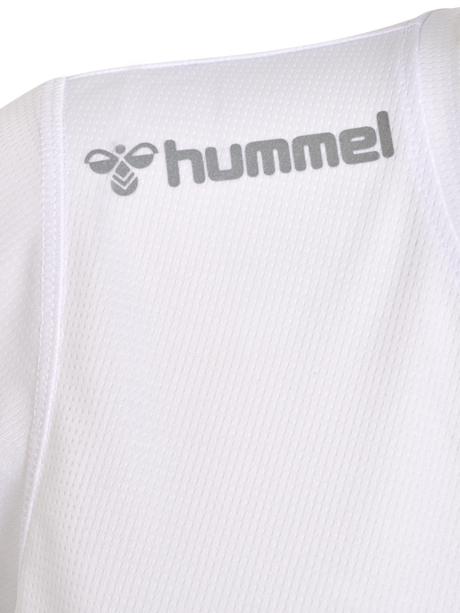 hmlRUN JERSEY S/S WOMAN, WHITE hmlRUN JERSEY S/S WOMAN, WHITE, packshot
