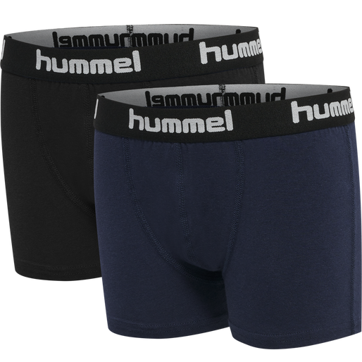 hmlNOLAN BOXERS 2-PACK, BLACK IRIS, packshot