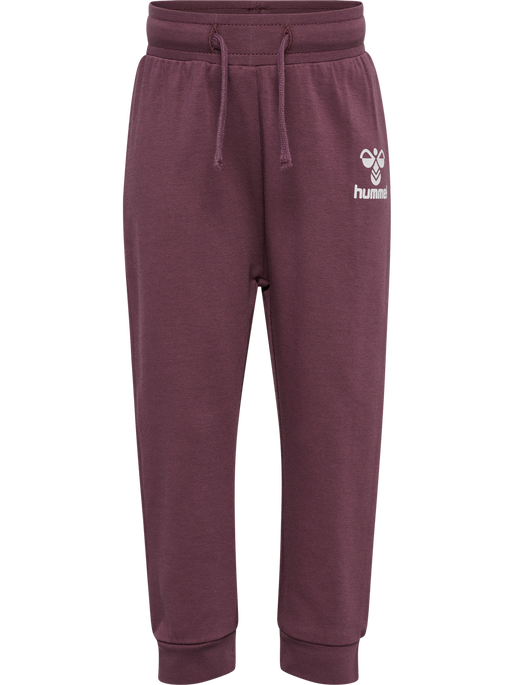 hmlELVINA PANTS, PLUM WINE, packshot