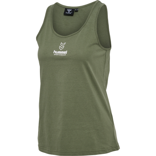 hmlLGC VAL TANKTOP, FOUR LEAF CLOVER, packshot