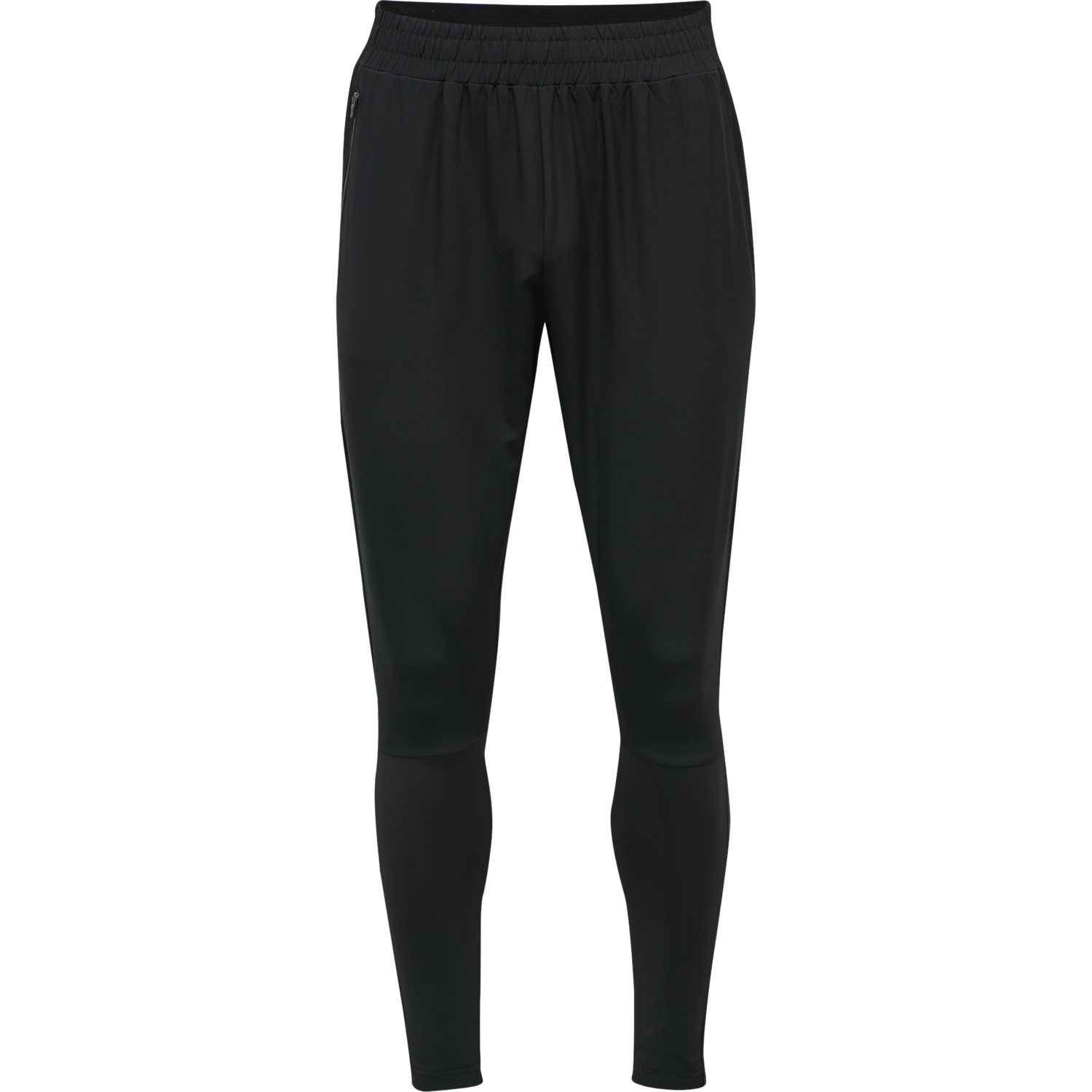 hmlSPIRO TAPERED PANTS, BLACK, packshot